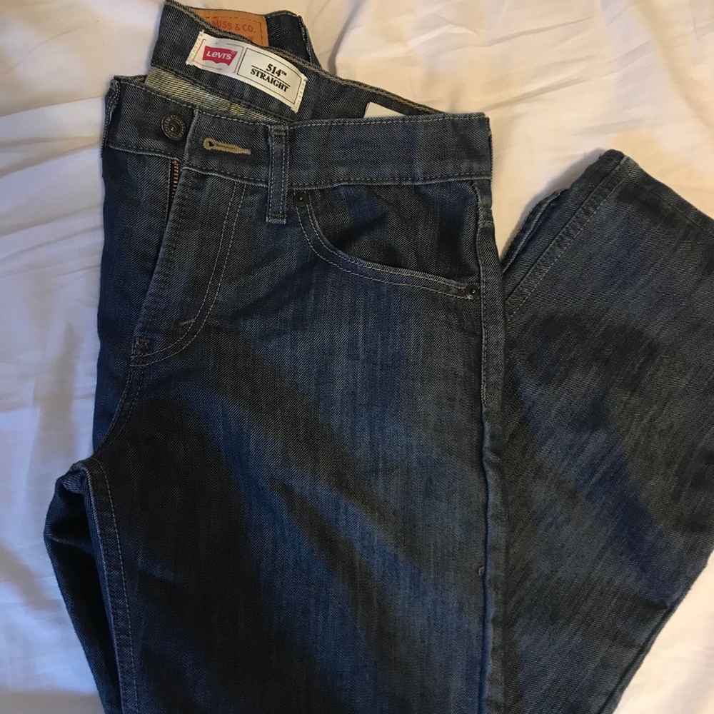 vintage super super cute levi’s 514 straight jeans
